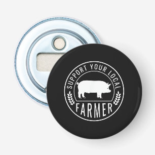 Décapsuleur Marché des agriculteurs soutenez votre éleveur de 