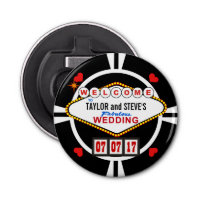 Mariage à Vegas Casino Favoriser Poker Chip