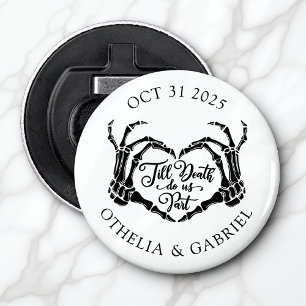Décapsuleur Mariage d'Halloween en Octobre
