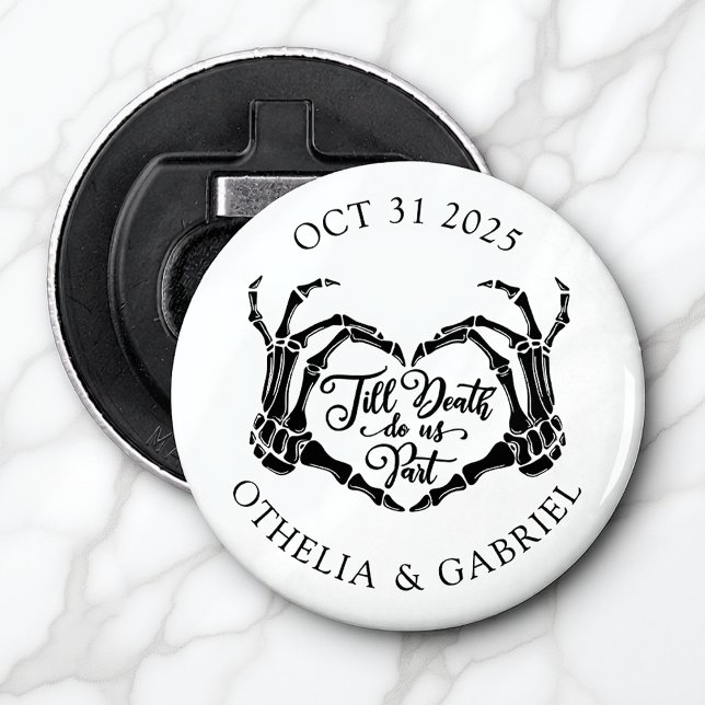 Décapsuleur Mariage d'Halloween en Octobre (Créateur téléchargé)