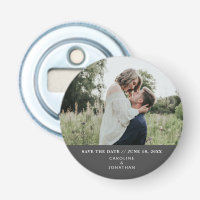 Mariage Enregistrer la date Photo Simple Minimal N