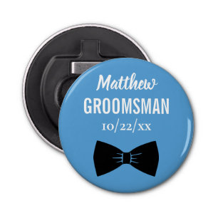 Décapsuleur Mariage Groomsman Bachelor Party Favoriser Bow Cra