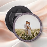 Décapsuleur Mariage photo minimaliste moderne Enregistrer la d<br><div class="desc">Mariage photo minimaliste moderne Enregistrer l'ouvre-bouteille Date</div>