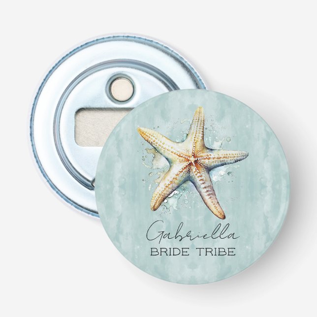 Décapsuleur Mariage Thème Plage (Devant)