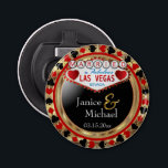 Décapsuleur Marié à Las Vegas Style - Rouge<br><div class="desc">⭐ ⭐ ⭐ ⭐ 5 Star Review. Décapsuleur. Présenté dans un style marié à Las Vegas design avec un look métallique rouge et faux or prêt à vous personnaliser. Plus de couleurs sont disponibles. 📌 Si vous avez besoin d'une personnalisation plus poussée, cliquez sur le bouton "Cliquez pour Customiser plus...</div>