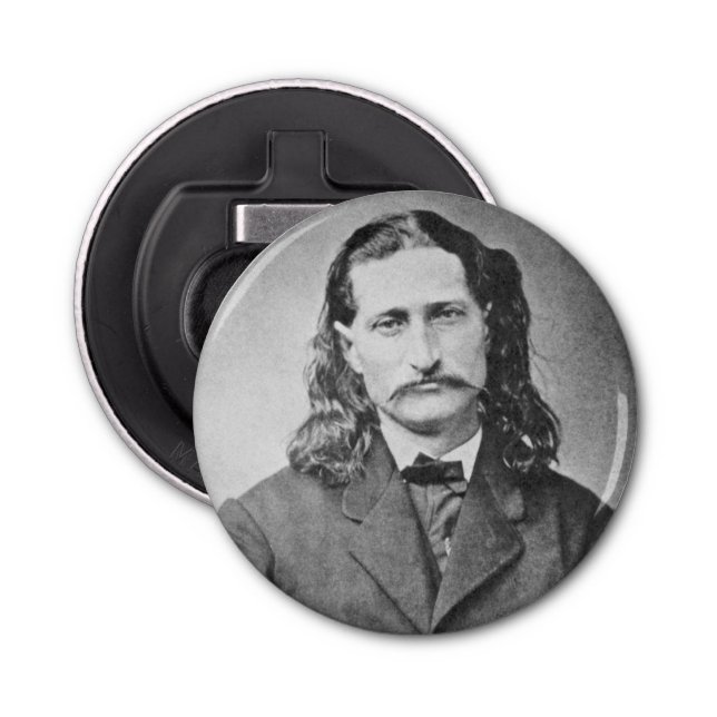 Décapsuleur Marshal Wild Bill Hickok Old West Gunfighter (Devant)