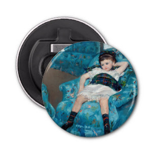 Décapsuleur Mary Cassatt - Petite fille dans un fauteuil bleu