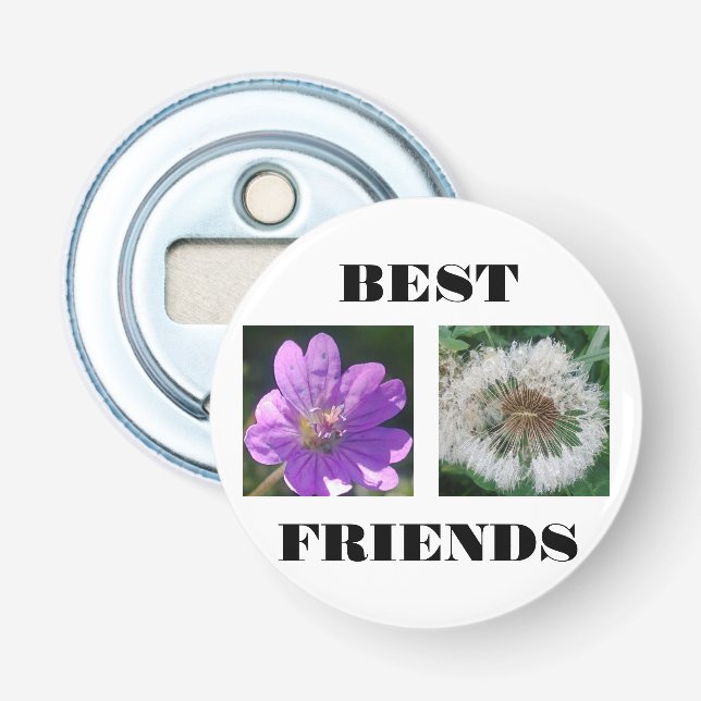 Décapsuleur Meilleur Modèle d'images des amis (Devant)