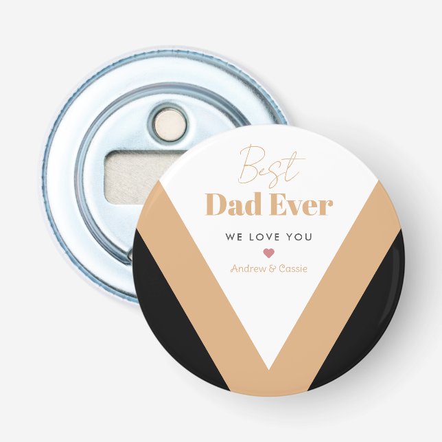 Décapsuleur Meilleur papa (Devant)