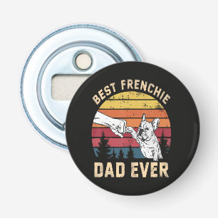 Décapsuleur Meilleur Papa Frenchie Rétro