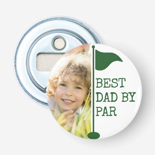 Décapsuleur Meilleur Papa Par 2 Photos Drapeau de Golf