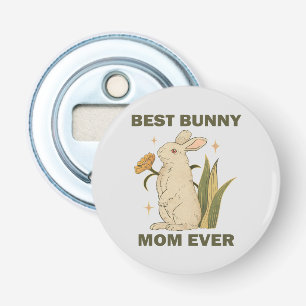 Décapsuleur Meilleure Maman Lapin Ever Kawaii Lapin Fête d'ann