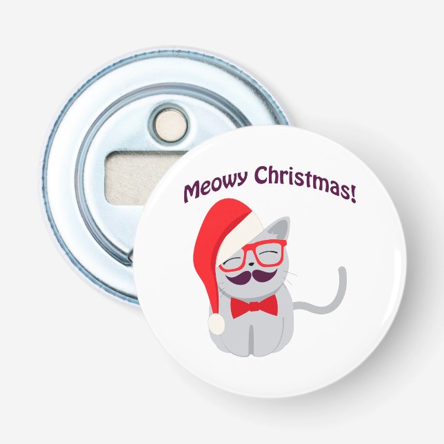 Décapsuleur Meowy Christmas ! (Devant)