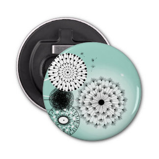 Décapsuleur Merveilleux Dandelions Blue Bottle Opener