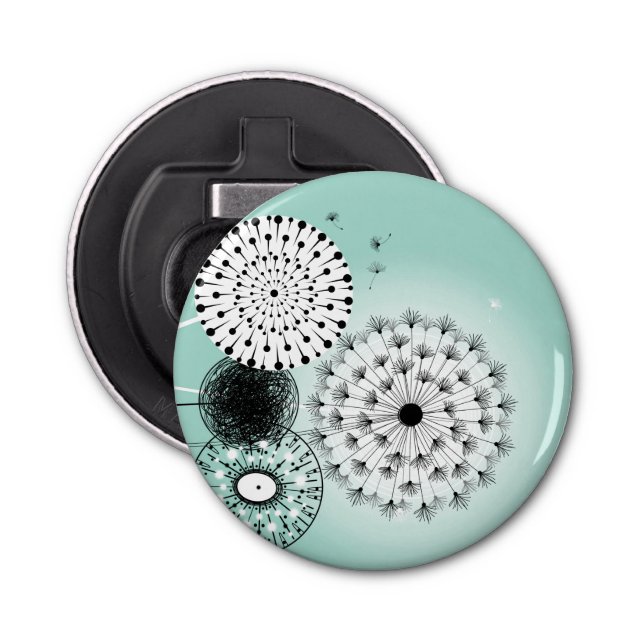 Décapsuleur Merveilleux Dandelions Blue Bottle Opener (Devant)