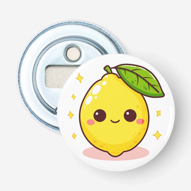 Décapsuleur Mignon Kawaii Lemon  (Devant)