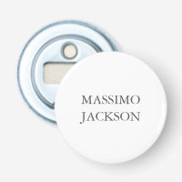 Moderne Simple Tendance Minimaliste Plain Nom Prop