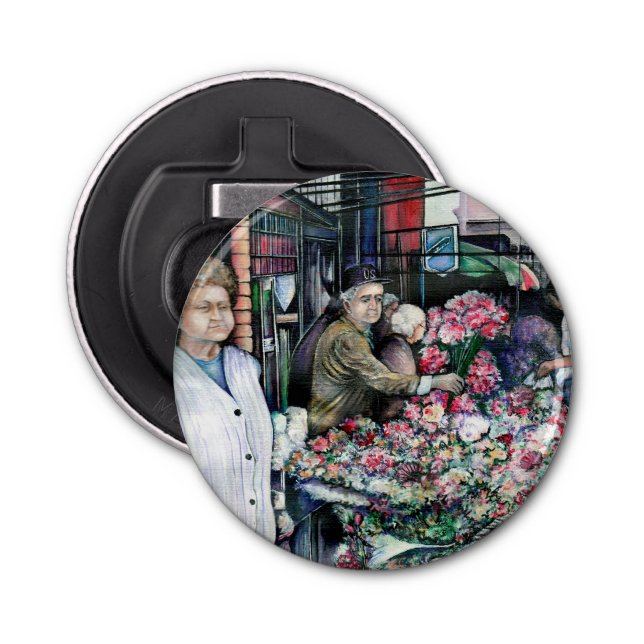 Décapsuleur Moment magique sur le marché Misloc (Devant)