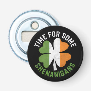 Décapsuleur Moment pour quelques bêtises Trèfle Saint-Patrick