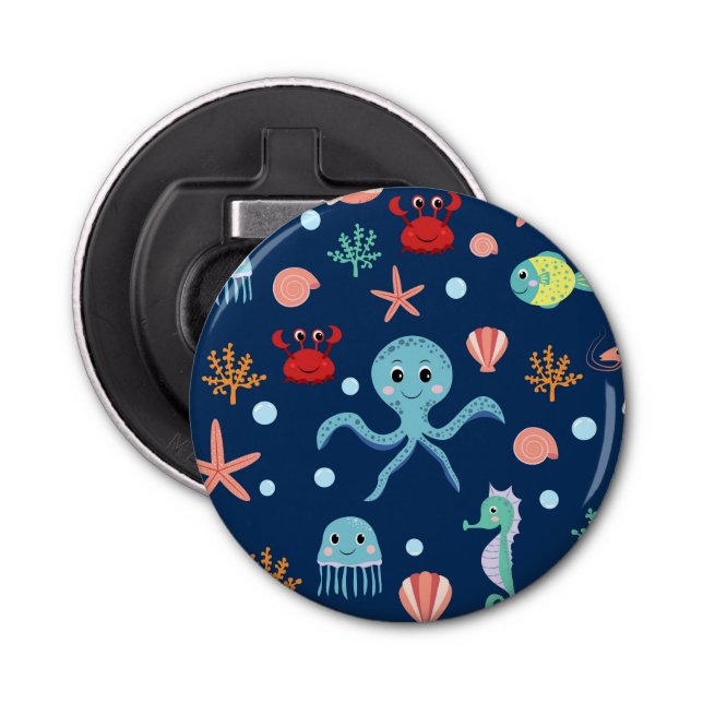 Décapsuleur Monde marin (Devant)