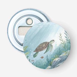 Décapsuleur Monde sous-marin avec tortue
