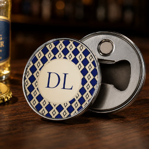 Décapsuleur Monogramme Bleu Royal