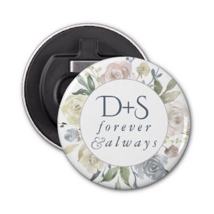 Décapsuleur Monogramme floral poussiéreux Soft Wreath Keepsa