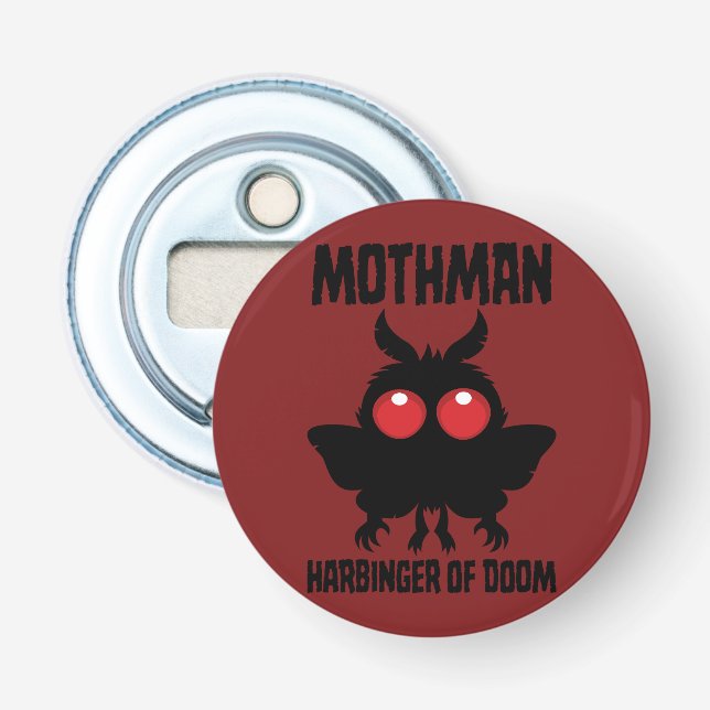Décapsuleur Mothman - Héraut Mignon et Sombre de la Fatalité (Devant)