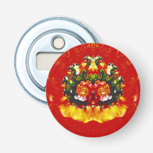 Décapsuleur Motif 3D couleurs brillantes Noël ~