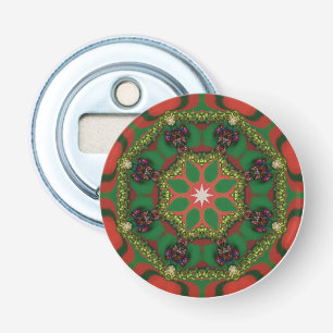 Décapsuleur Motif 3D couleurs brillantes Noël ~