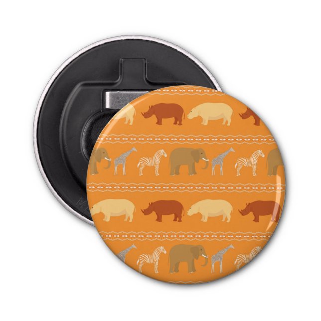 Décapsuleur Motif africain (Devant)