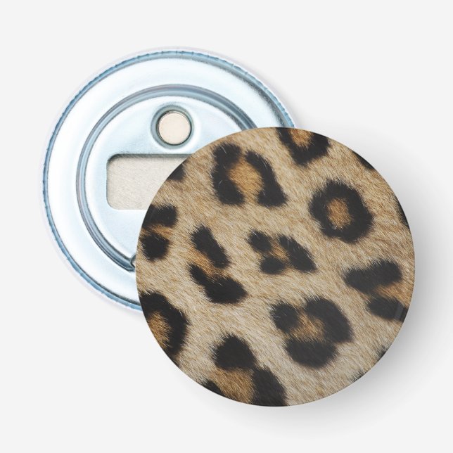 Décapsuleur Motif animal à motif de fourrure de léopard tendan (Devant)