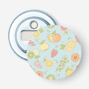 Décapsuleur Motif avec des fruits et des baies
