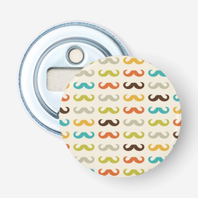 Décapsuleur Motif avec la moustache (Devant)