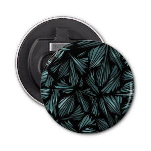 Décapsuleur Motif bleu verre brisé Abstrait