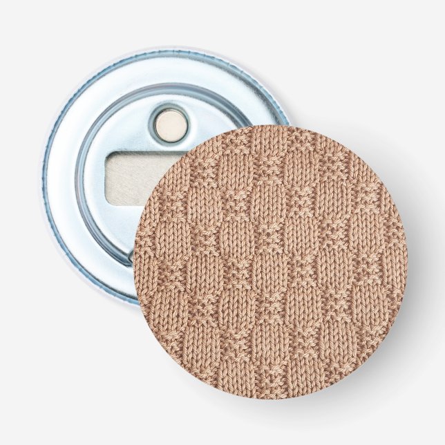 Décapsuleur Motif Bubble Knit Stitch par Shirley Taylor (Devant)