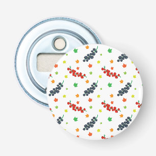 Décapsuleur Motif de baies, framboise, myrtille, fruit