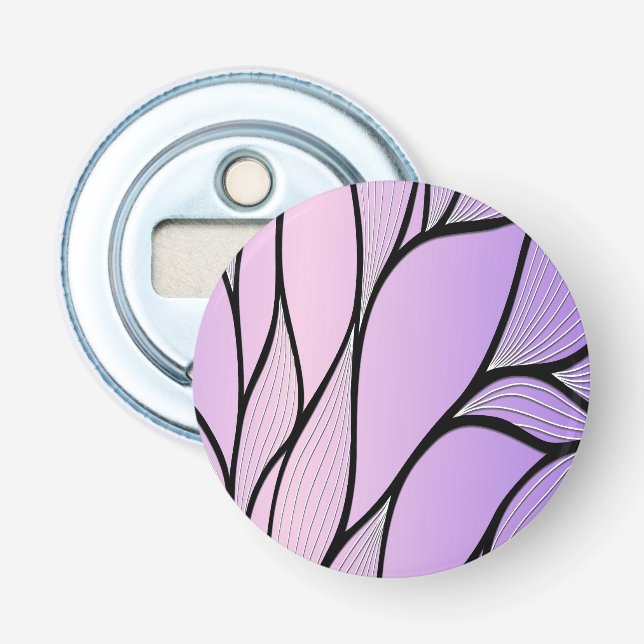 Décapsuleur Motif de congé créatif Pearlescent violet (Devant)