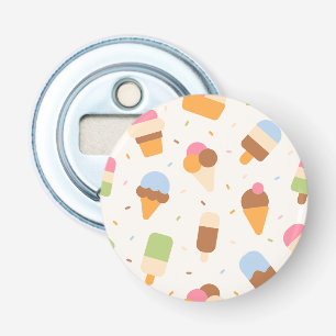 Décapsuleur Motif de crème glacée, cône de crème glacée, Popsi