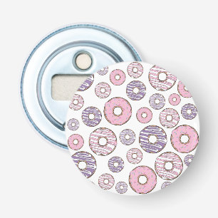 Décapsuleur Motif De Donuts, Donuts Roses, Donuts Violets