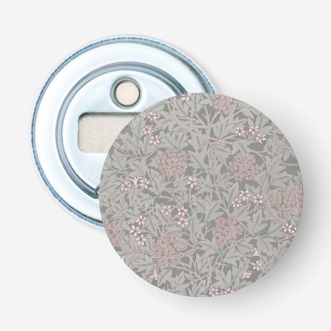 Décapsuleur Motif de fleur de jasmin de William Morris (Devant)