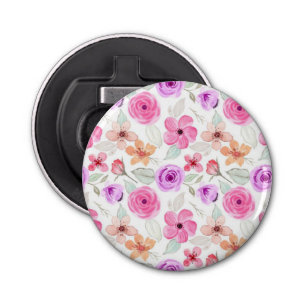 Décapsuleur Motif de fleurs