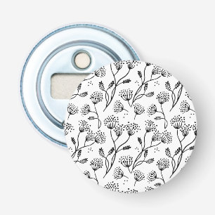 Décapsuleur Motif de fleurs