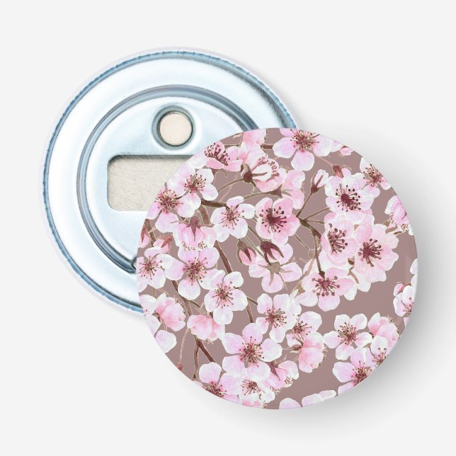 Décapsuleur Motif de fleurs de cerisiers (Devant)