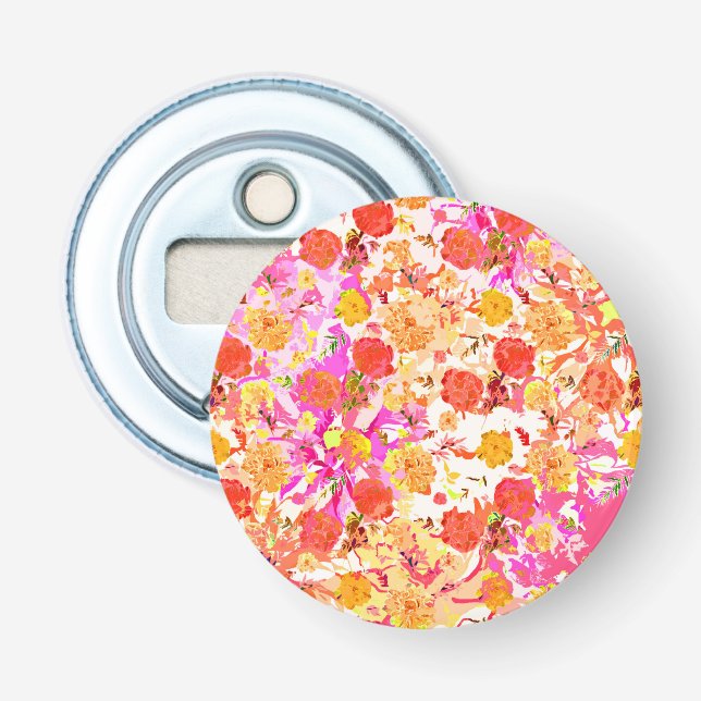 Décapsuleur Motif de fleurs mignonnes pour filles (Devant)