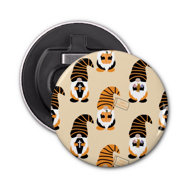 Décapsuleur Motif De Gnomes, Halloween Gnomes Trick Ou Treat (Devant)