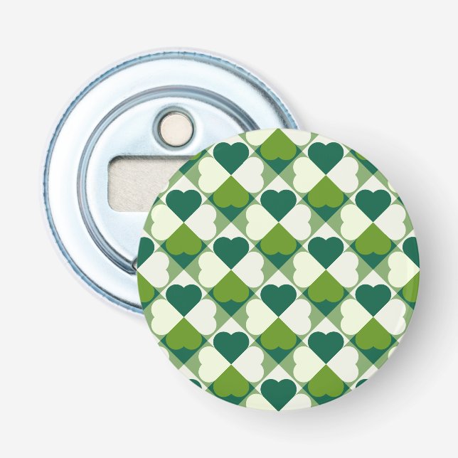 Décapsuleur Motif de la Saint-Patrick (Devant)