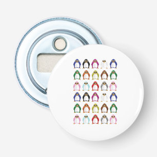 Décapsuleur Motif de manchot coloré Mignon Kawaii Amusant