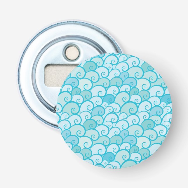 Décapsuleur Motif de mer (Devant)