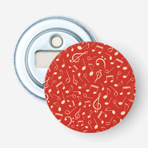 Décapsuleur Motif de notes musicales